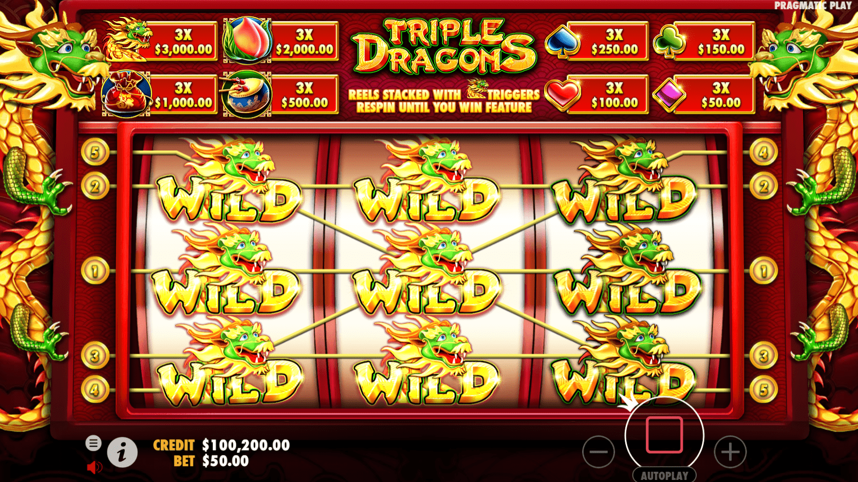 Cara Menang Di Permainan Judi Slot Pragmatic Play Triple Dragons