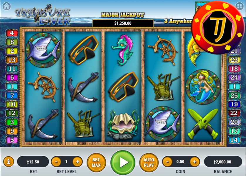 Jelajahi Permainan Judi Slot Online Habanero Treasure Diver Terpercaya