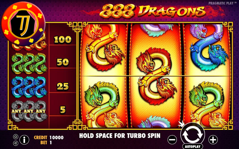 Judi Slot Online Pragmatic Play 888 Dragons Di Situs Terpercaya
