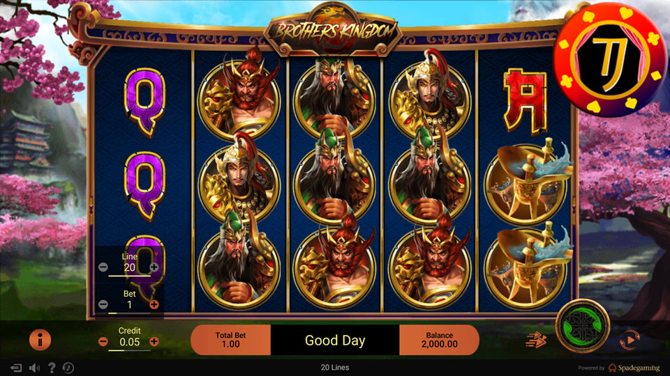 Permainan Judi Slot Online Spade Gaming Terpopuler Brothers kingdom