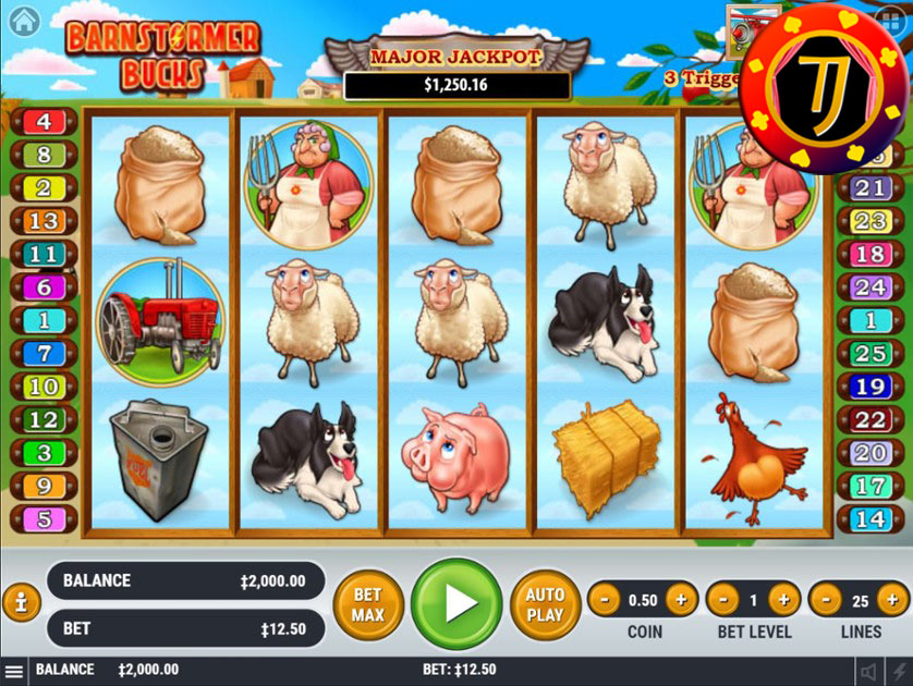 Peluang Withdraw Besar Bermain Permainan Judi Slot Online Habanero Barnstormer Bucks